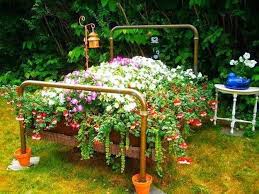 Garden flowerbed