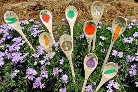 gardening-with-kids plant labels