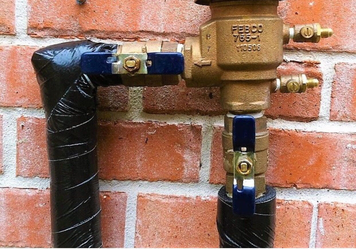 Blow Out the System and Insulate Above-Ground Components
